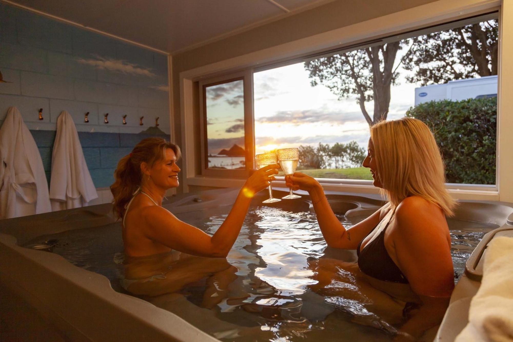 Belt Road Seaside Holiday Park New Plymouth Exterior foto