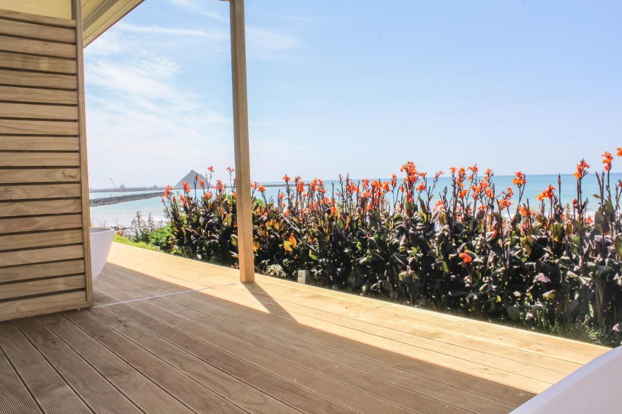 Belt Road Seaside Holiday Park New Plymouth Exterior foto