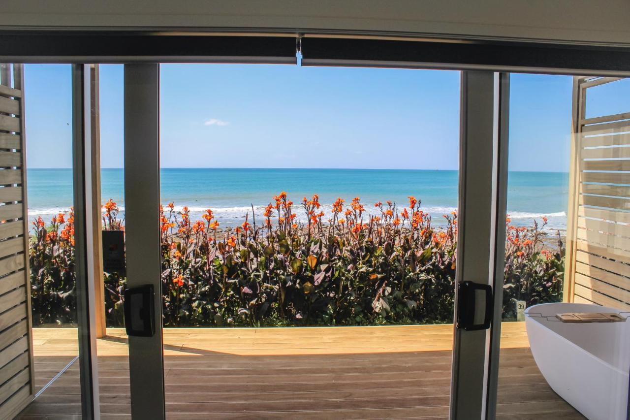 Belt Road Seaside Holiday Park New Plymouth Exterior foto